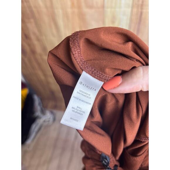 Athleta Paperbag Waist Pants Lightweight, Stretchy with Pockets Women's Size 2 - Picture 8 of 9